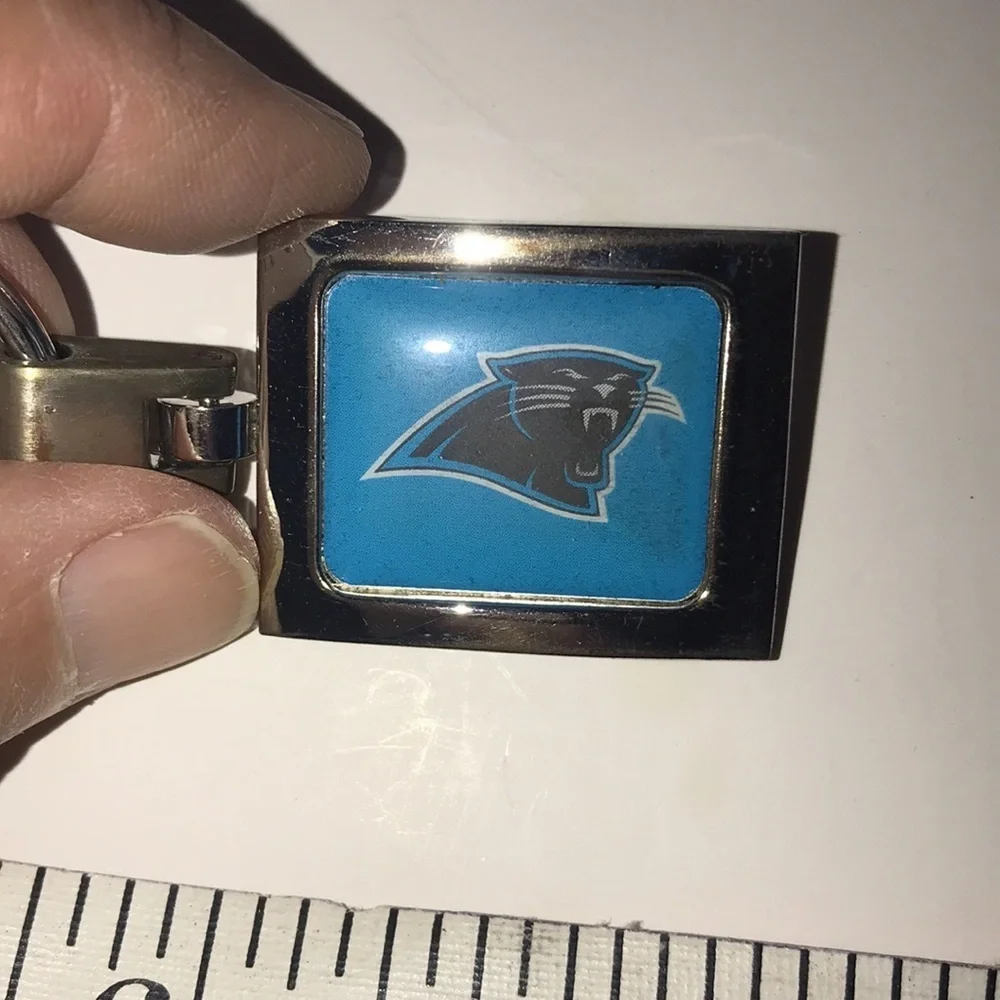 NIP NFL Unisex Panthers Key Ring
